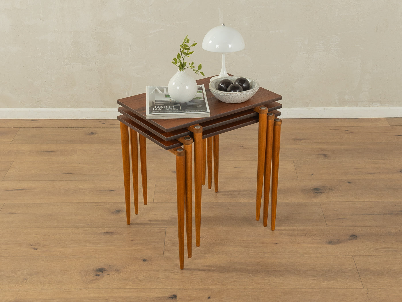 1960er Jahre Nesting tables, Opal Möbel