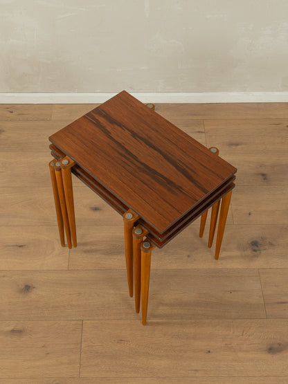 1960er Jahre Nesting tables, Opal Möbel
