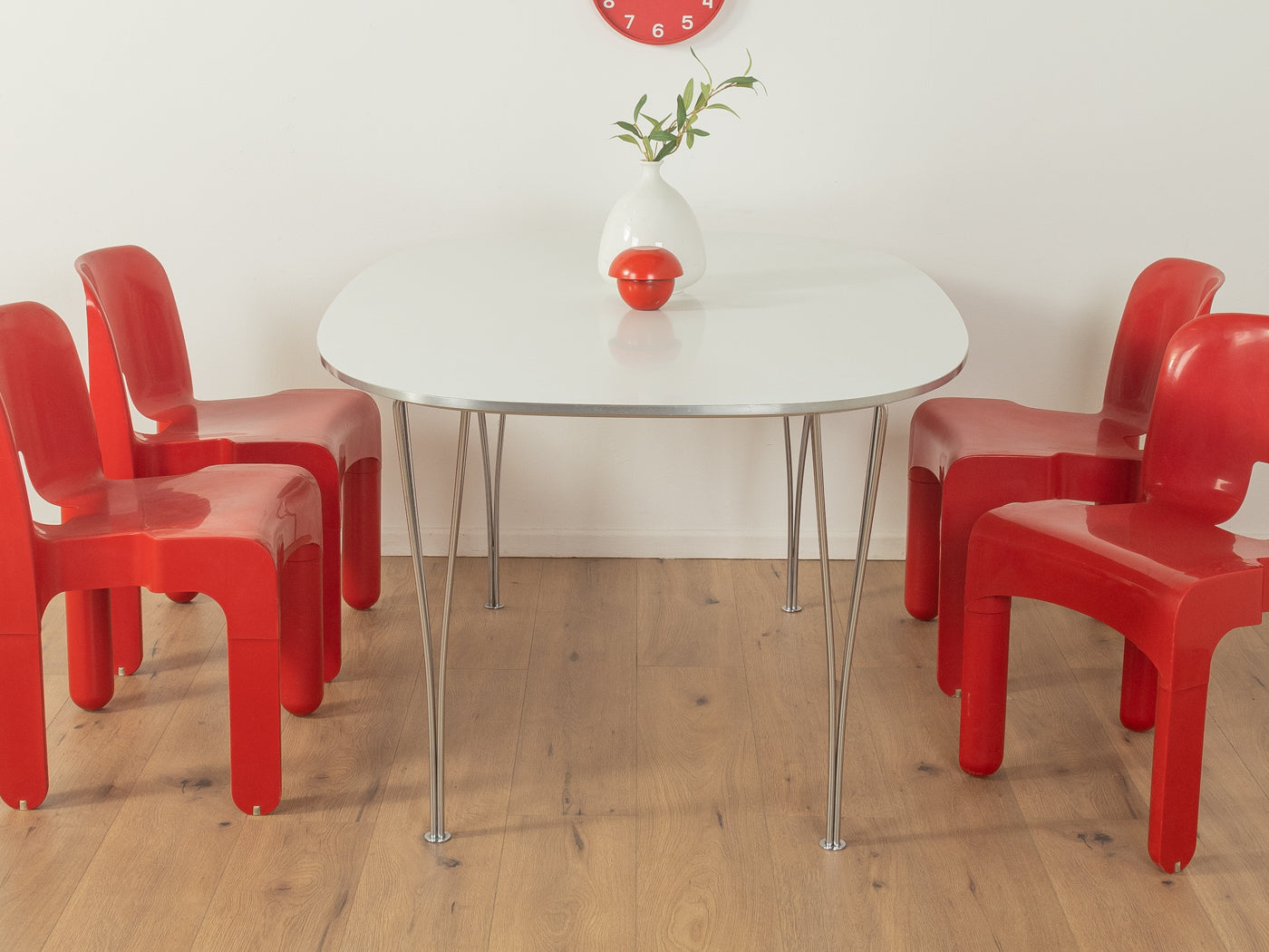 B612 SUPERELLIPSE Esstisch, Piet Hein & Bruno Mathsson für Fritz Hansen