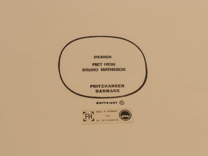 B612 SUPERELLIPSE Esstisch, Piet Hein & Bruno Mathsson für Fritz Hansen