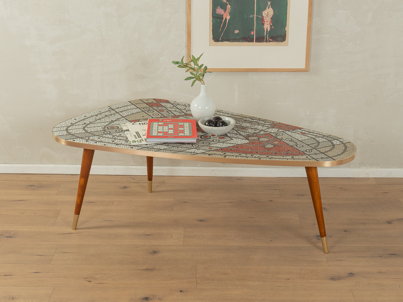 1950er Jahre Mosaik Couchtisch, Ilse Möbel