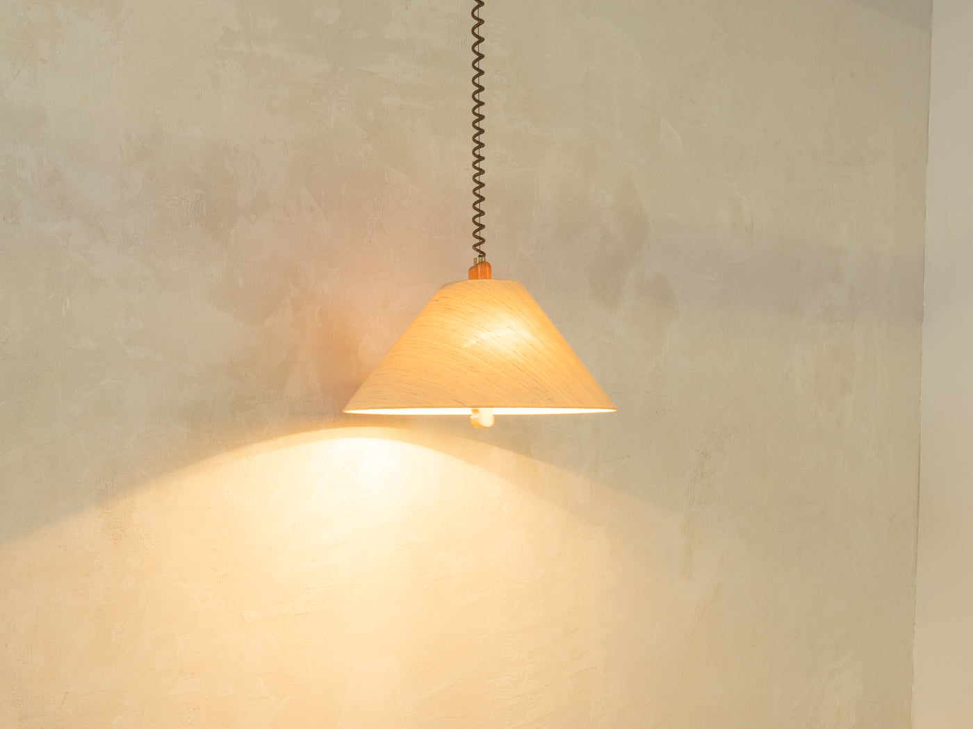 1960er Jahre Deckenlampe, Asmuth Leuchten