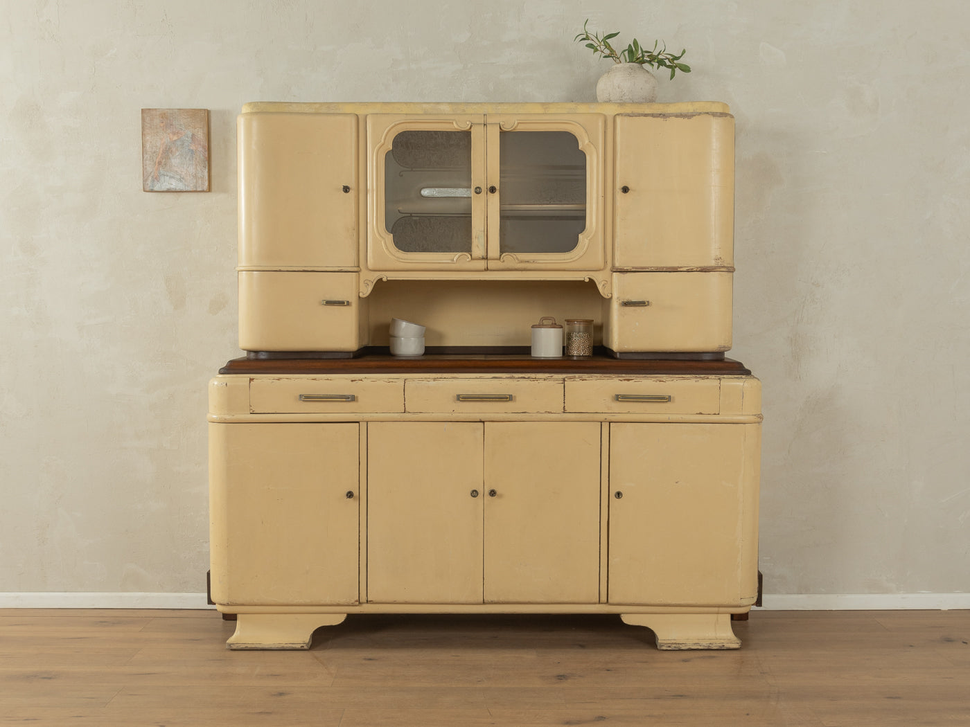 1920er Jahre Art Déco Küchenschrank
