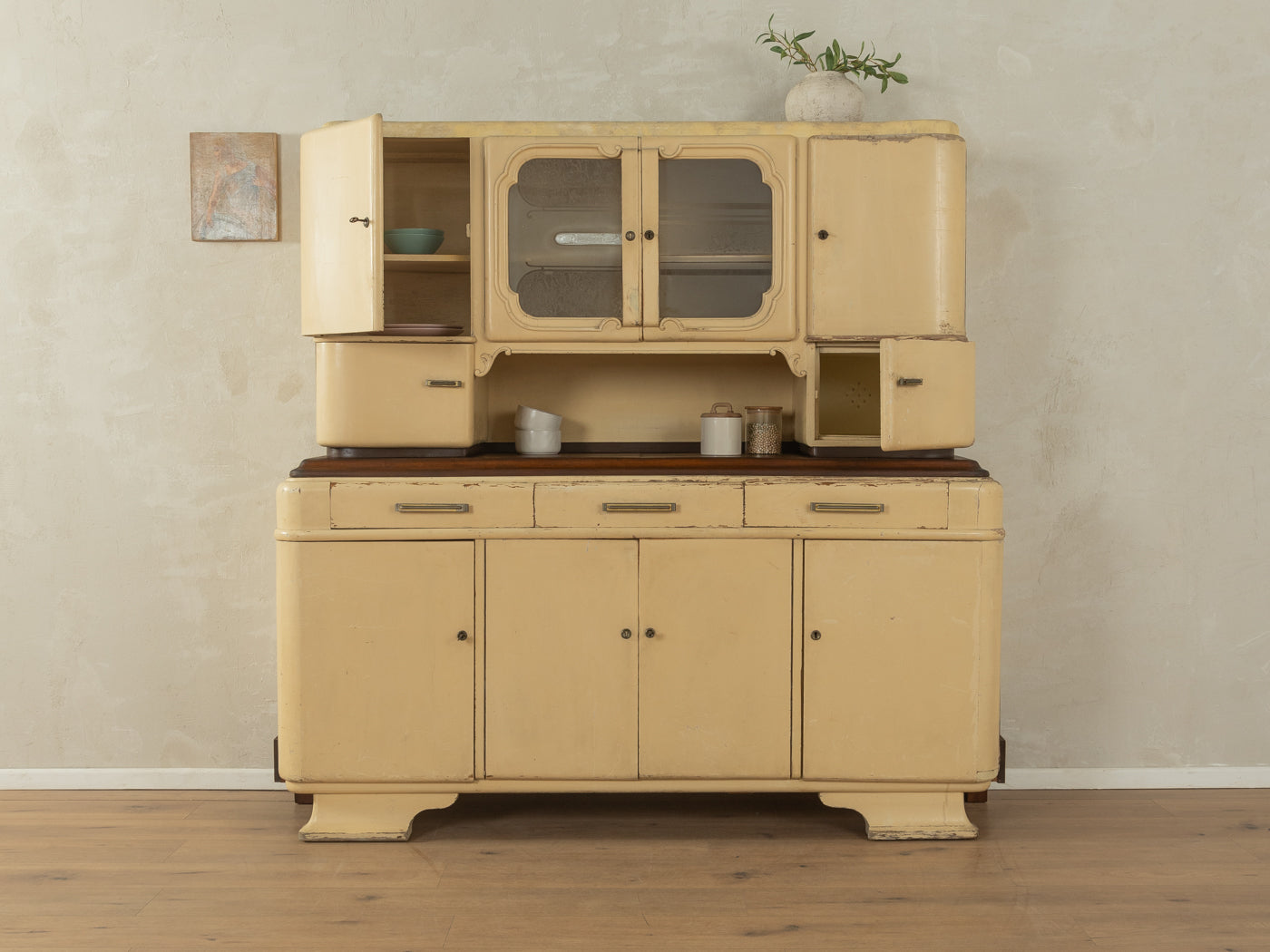 1920er Jahre Art Déco Küchenschrank