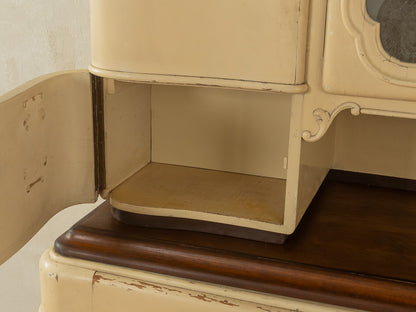 1920er Jahre Art Déco Küchenschrank