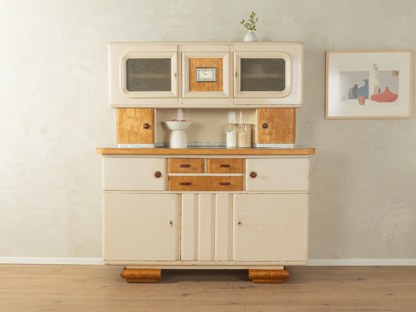 Einzigartiger Art Déco Küchenschrank