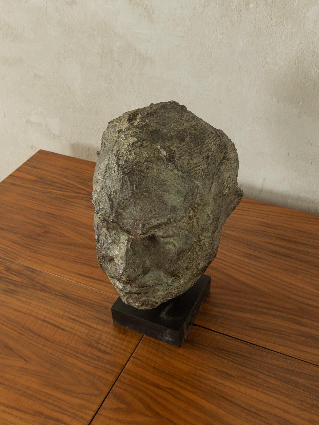 Einzigartige Bronze-Skulptur von Helmut Kohl