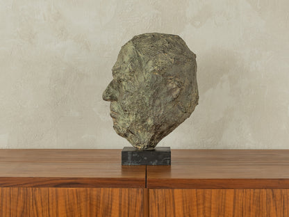 Einzigartige Bronze-Skulptur von Helmut Kohl