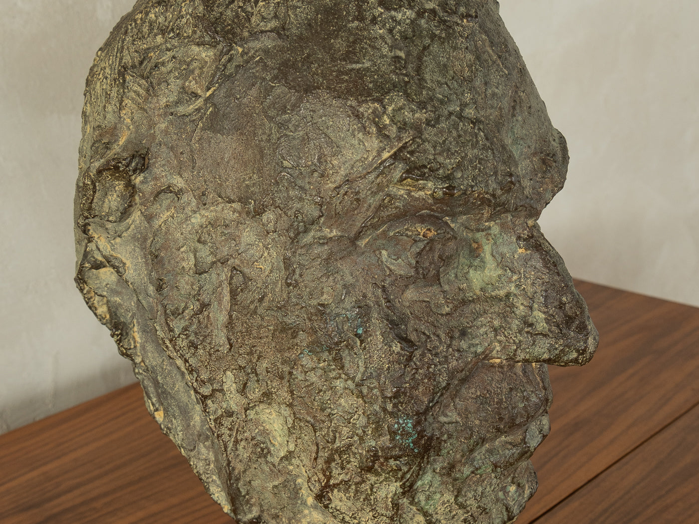 Einzigartige Bronze-Skulptur von Helmut Kohl