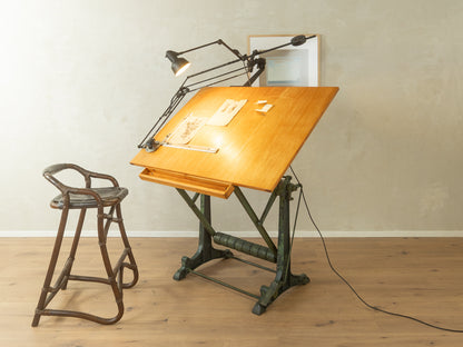 1950s drawing table, Franz Kuhlmann