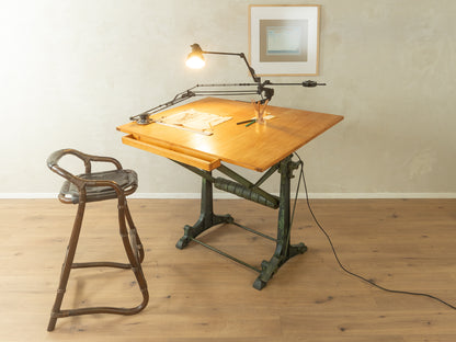1950s drawing table, Franz Kuhlmann