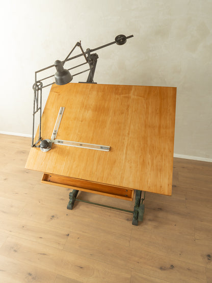 1950s drawing table, Franz Kuhlmann