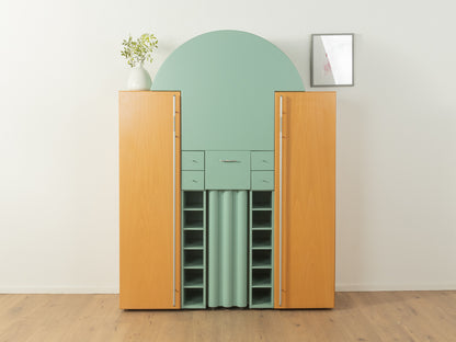 Postmodern bar cabinet, Peter Maly for interlübke