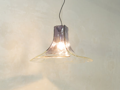Murano glass ceiling lamp, Carlo Nason, Mazzega