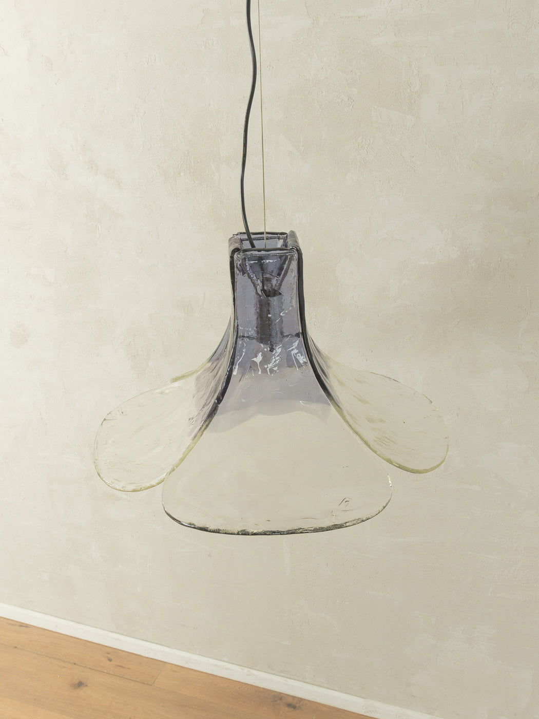 Murano glass ceiling lamp, Carlo Nason, Mazzega