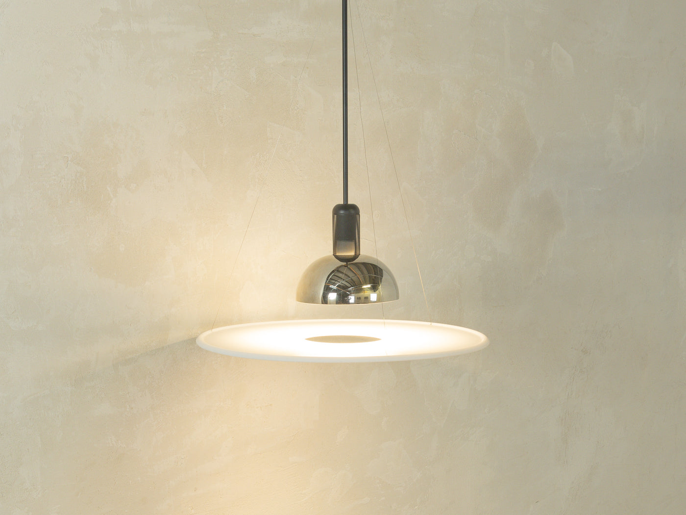 FRISBI ceiling lamp, Achille Castiglioni, Flos