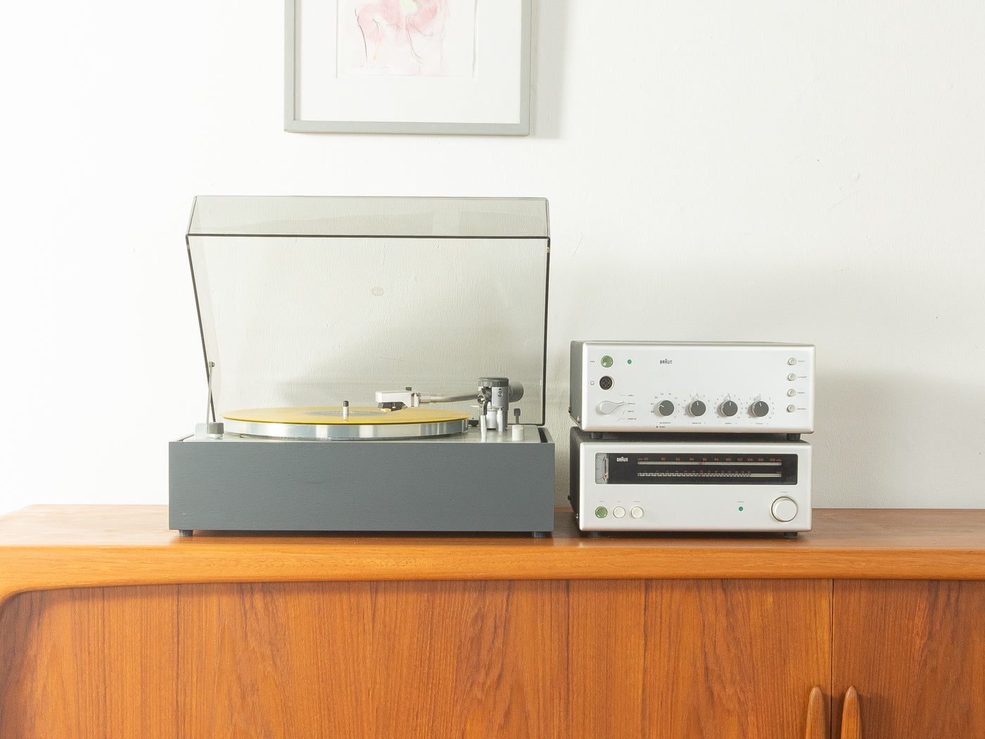 1960er Jahre Hi-Fi Anlage, PS 600, CSV 251 & CE 300, Braun - Bild 5