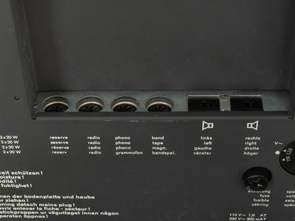 1960er Jahre Hi-Fi Anlage, PS 600, CSV 251 & CE 300, Braun - Bild 11