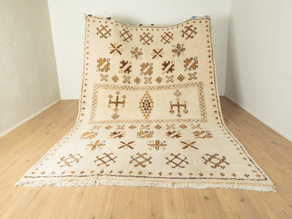 Vintage Berber Teppich, 300 x 392