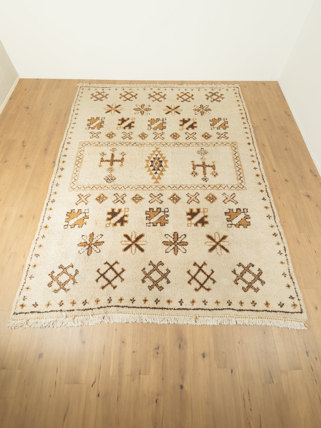 Vintage Berber Teppich, 300 x 392