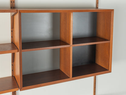 1960er Jahre Wandregal, Poul Cadovius