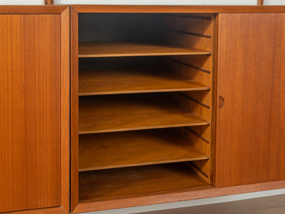 1960er Jahre Wandregal, Poul Cadovius