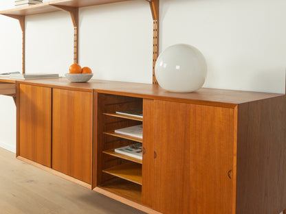 1960er Jahre Wandregal, Poul Cadovius