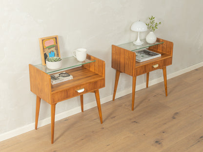 1950er Jahre Nachttische, WK Möbel