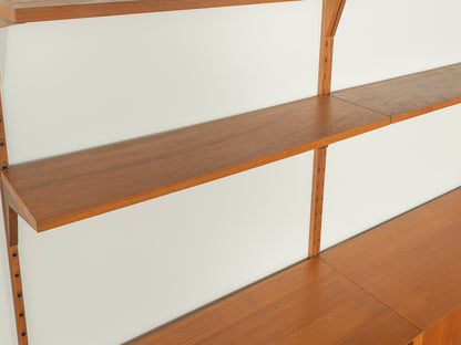 1960er Jahre Wandregal, Poul Cadovius