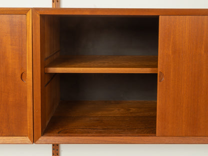 1960er Jahre Wandregal, Poul Cadovius