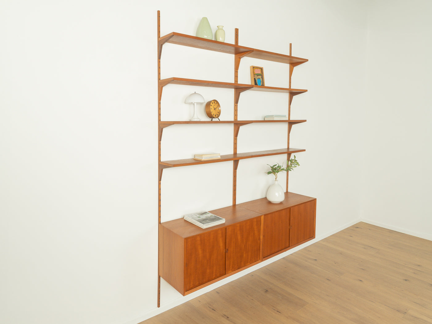 1960er Jahre Wandregal, Poul Cadovius