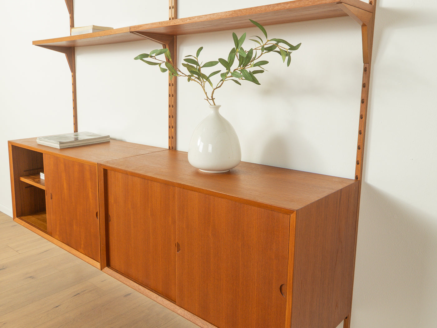 1960er Jahre Wandregal, Poul Cadovius