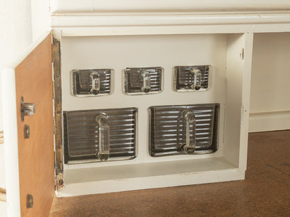 1920er Jahre Art Déco Küchenschrank