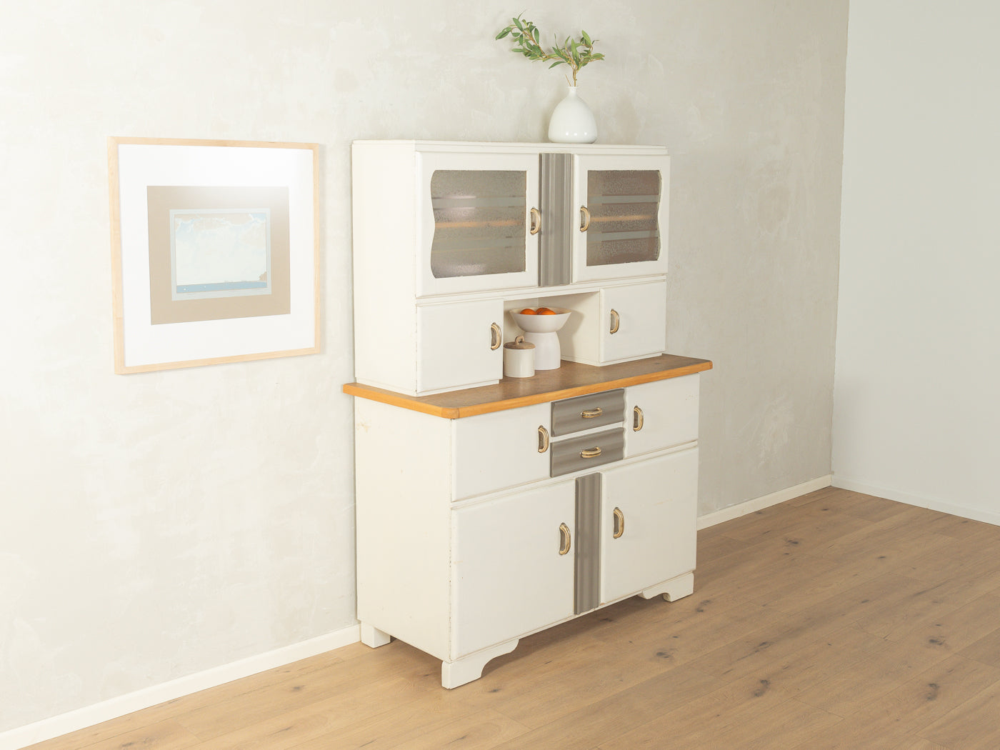 1920er Jahre Art Déco Küchenschrank