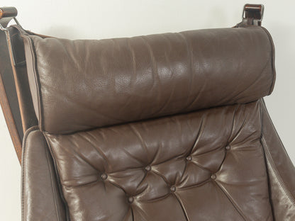 FALCON chair mit Fußhocker, Sigurd Ressell für Vatne Møbler