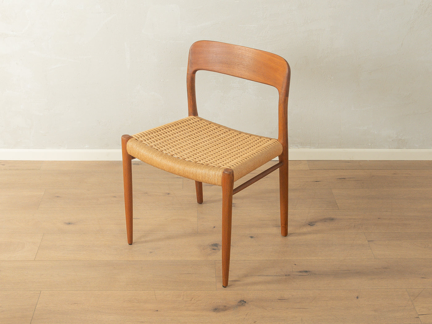 Model 75 Dining chairs, Niels O. Møller