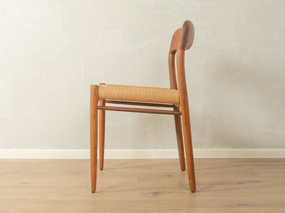 Model 75 Dining chairs, Niels O. Møller