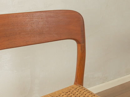 Model 75 Dining chairs, Niels O. Møller