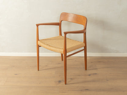 Model 75 Dining chairs, Niels O. Møller