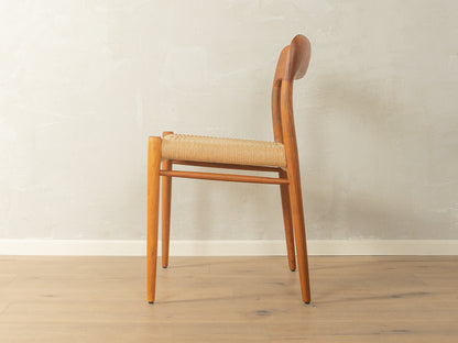 Model 75 Dining chairs, Niels O. Møller