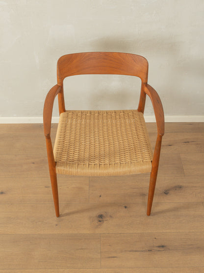 Model 75 Dining chairs, Niels O. Møller