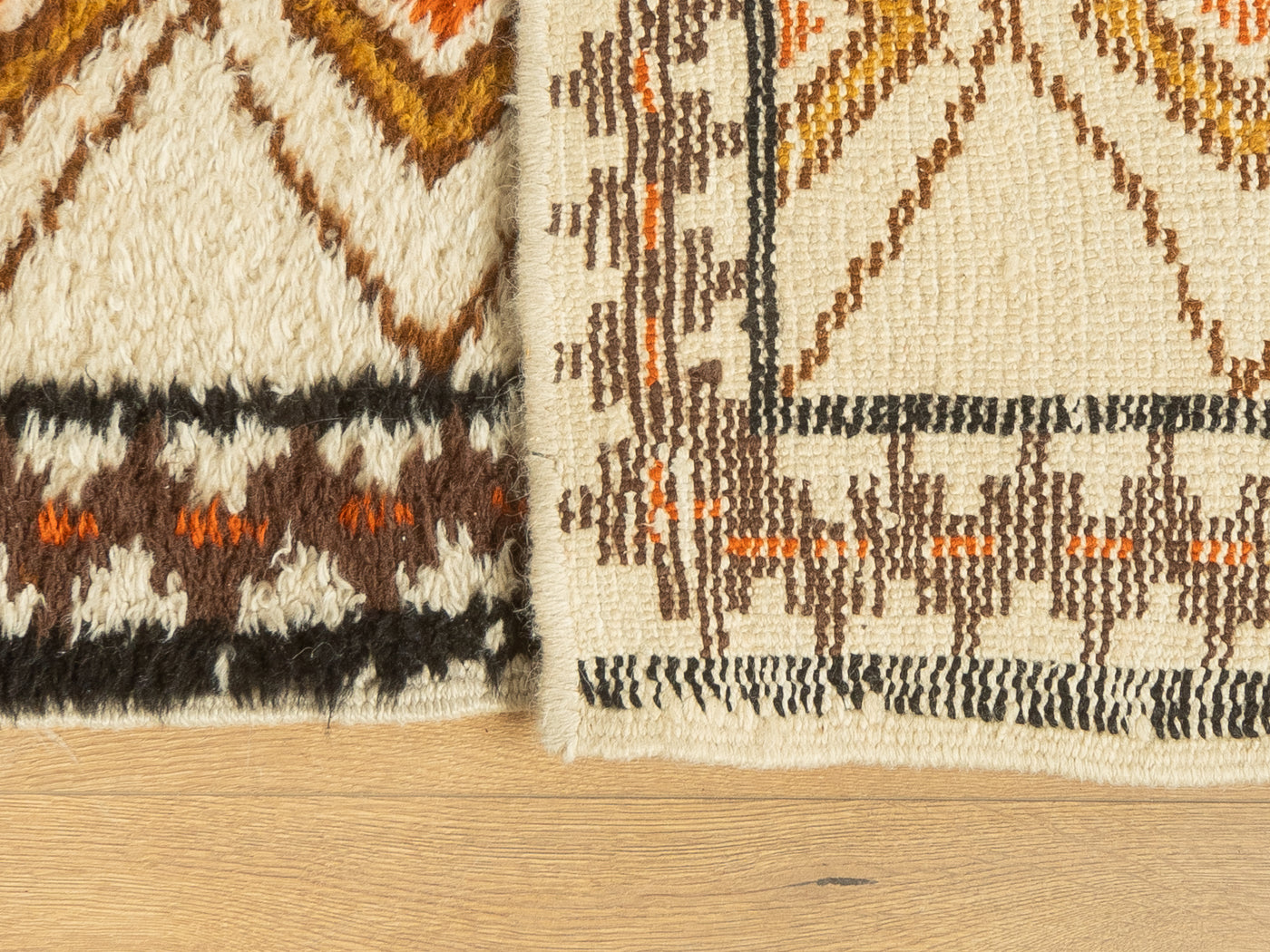 Vintage Berber Teppich, 200 x 285