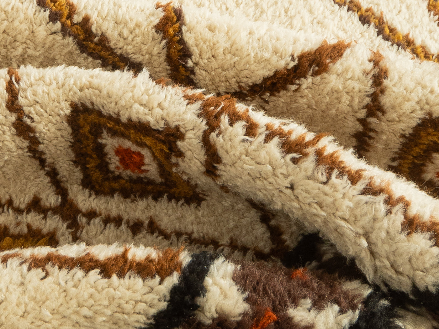 Vintage Berber Teppich, 200 x 285