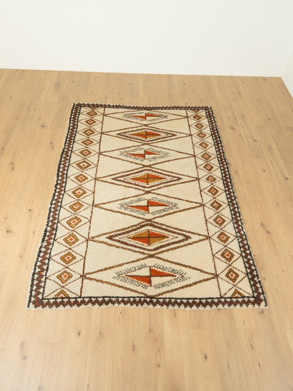 Vintage Berber Teppich, 200 x 285