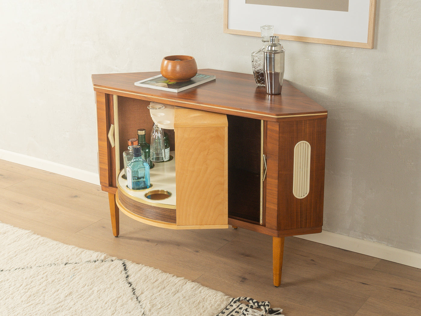 1950er Jahre Barschrank