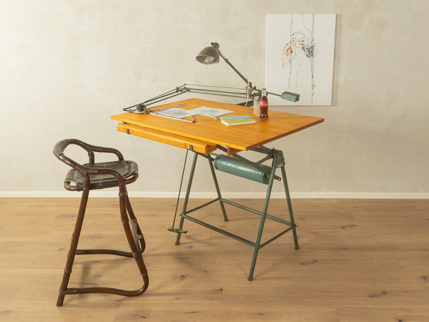 1950s drawing table, Nestler – MCF Select