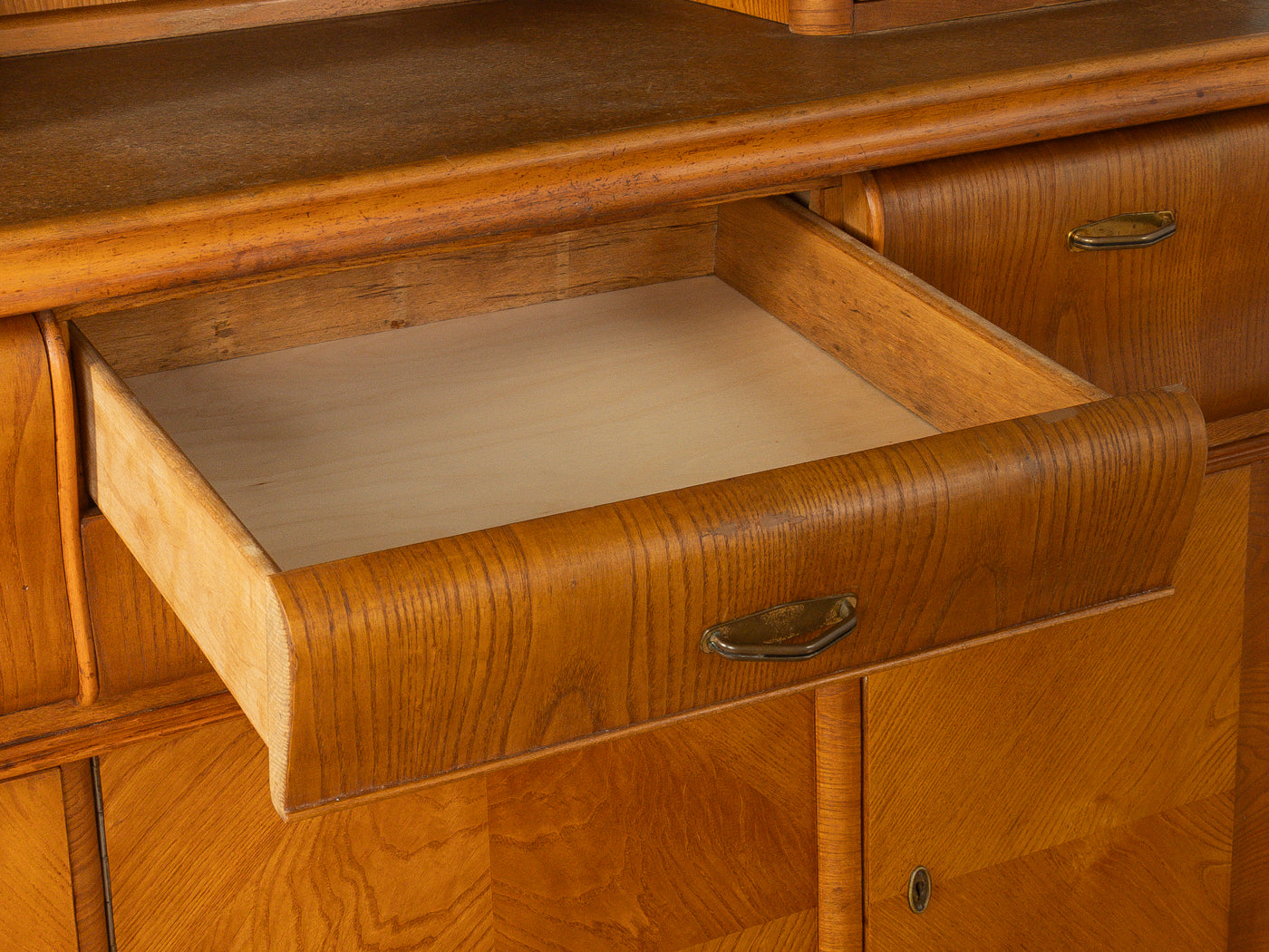 1920er Jahre Art déco Küchenschrank