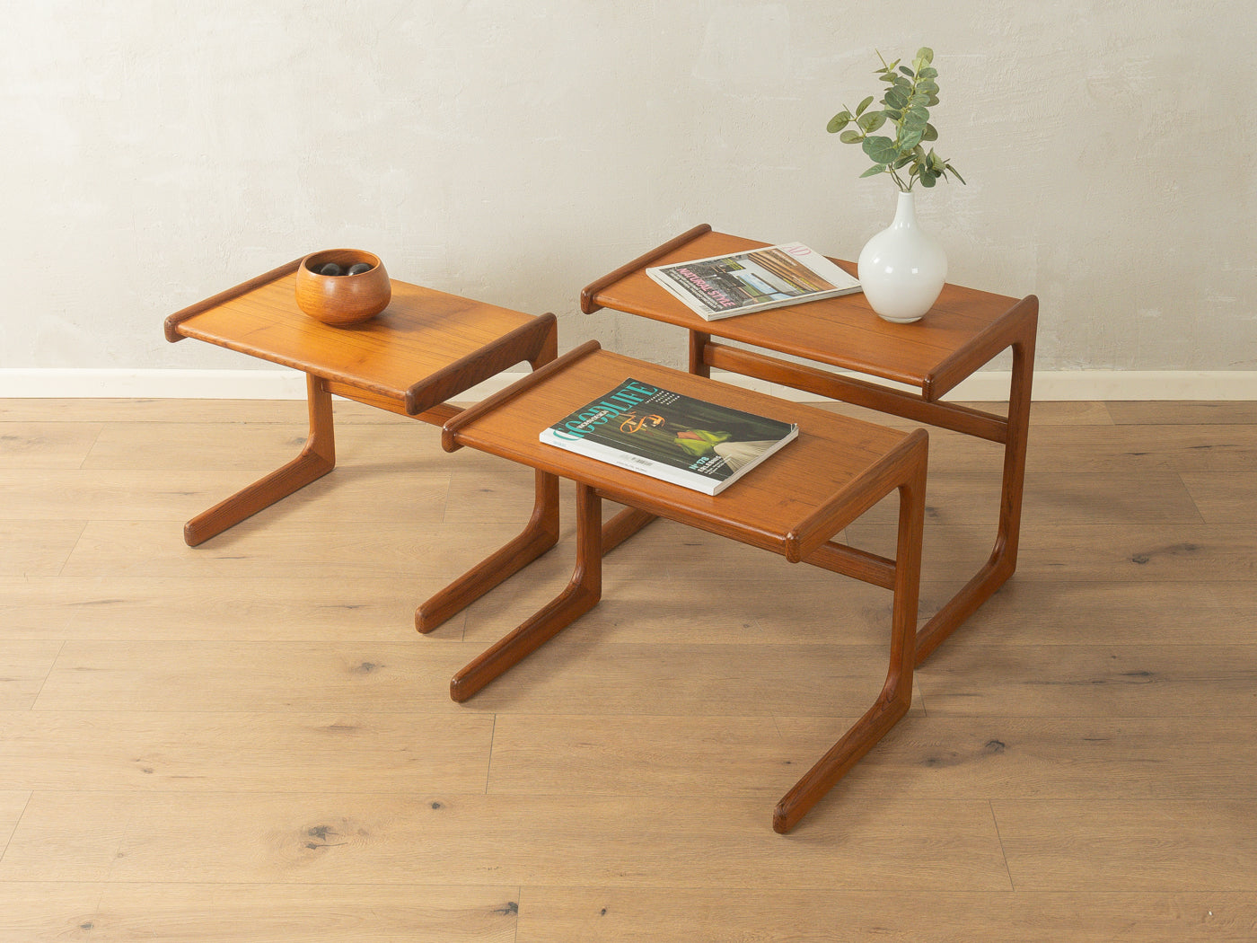 1960s nesting tables, Salin Nyborg