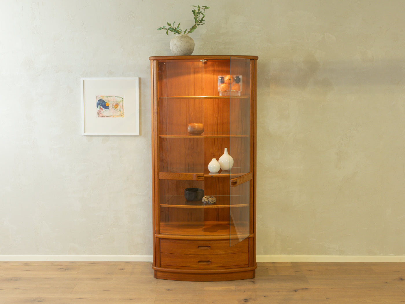 1980er Jahre Vitrine