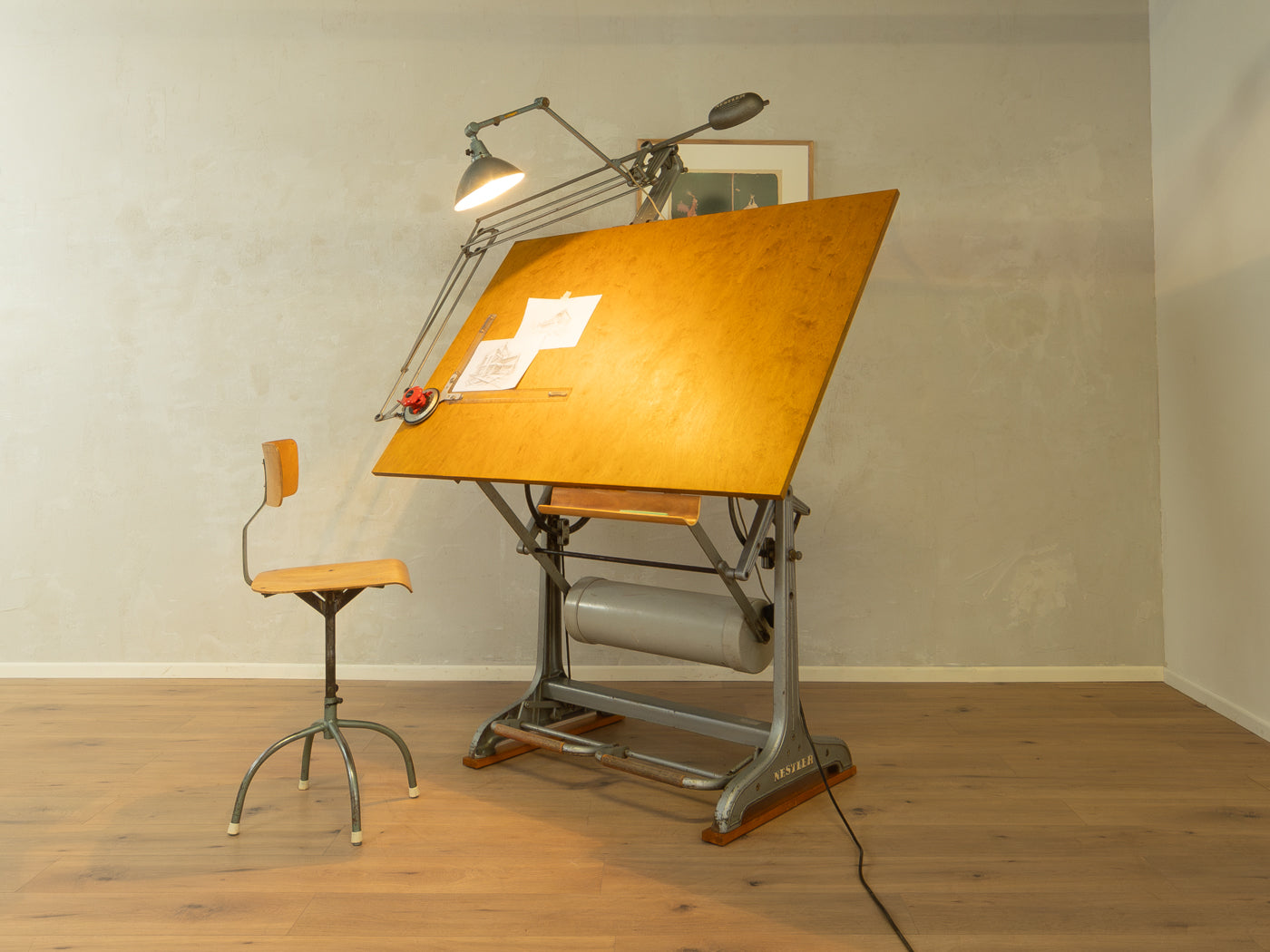 1950s drawing table, Nestler